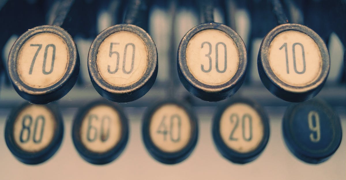 Old Type C Schengen expires after type D [closed] - Close-up Photography of Gray Adding Machine