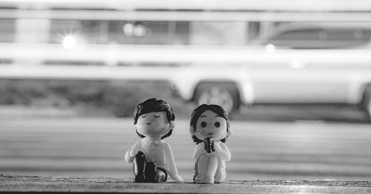 One Way Car Rental in Italy - Romantic idea or completely mad? - Figurines near road with car One Way Car Rental in Italy - Romantic idea or completely mad? - Figurines near road with car