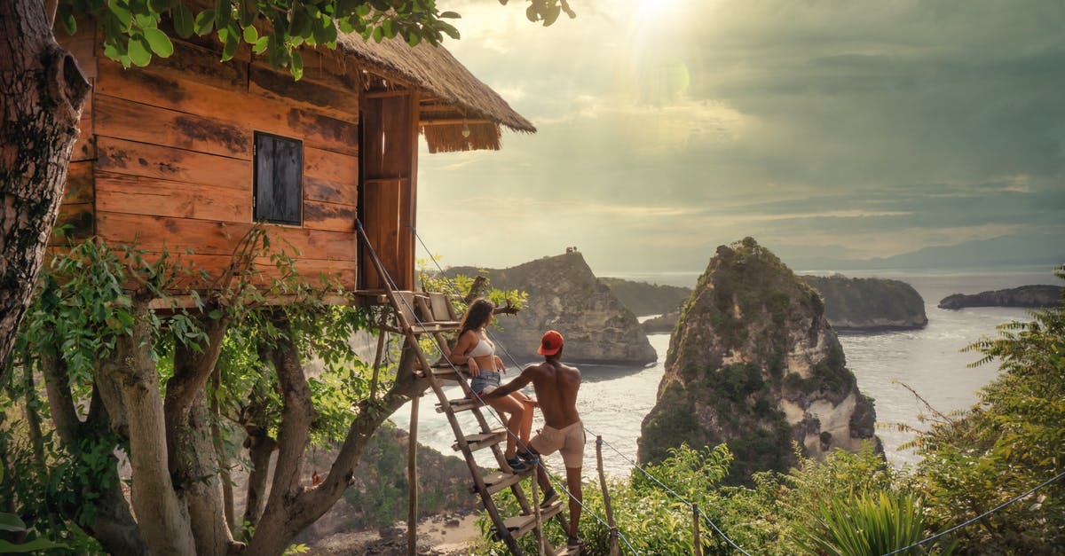 Organized outdoor backpacking tours in Europe/Asia/Africa? - Couple Sitting on Brown Wooden Ladder Organized outdoor backpacking tours in Europe/Asia/Africa? - Couple Sitting on Brown Wooden Ladder