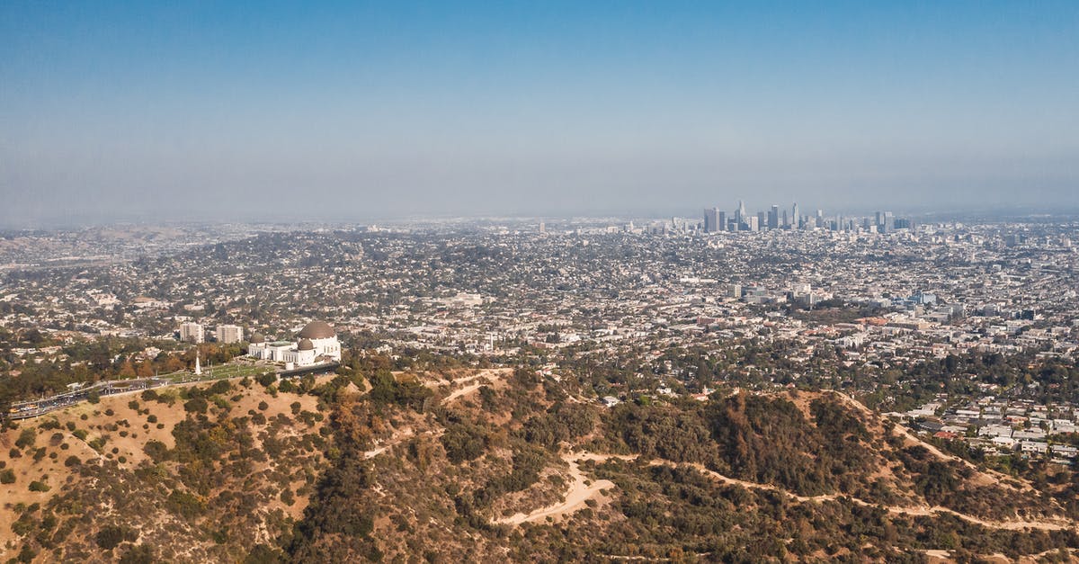 Overstayed VWP in the USA - Aerial View of City Buildings Overstayed VWP in the USA - Aerial View of City Buildings