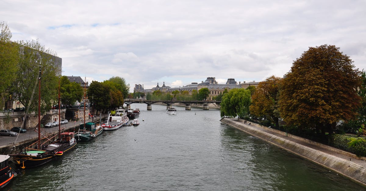 Paris and Riviera - July/August 2015 By Train - People Riding on Boat on River Paris and Riviera - July/August 2015 By Train - People Riding on Boat on River