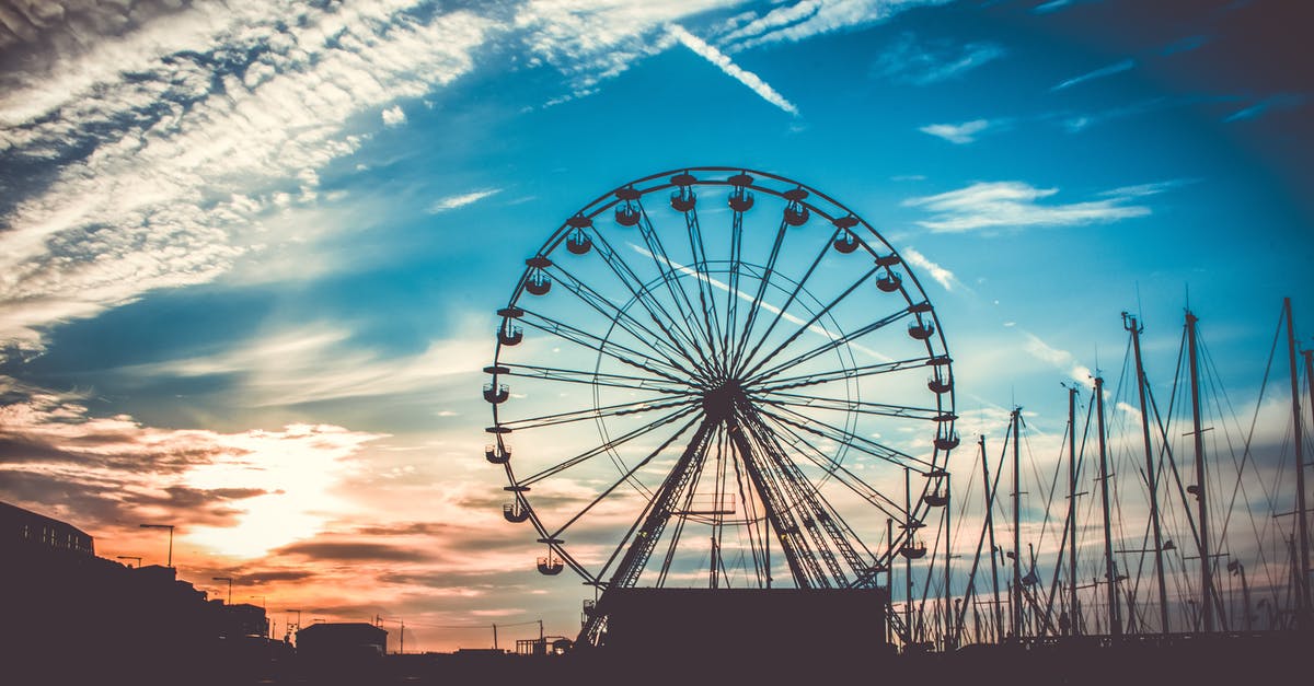 Parking fine in France - Ferris Wheel and Ship