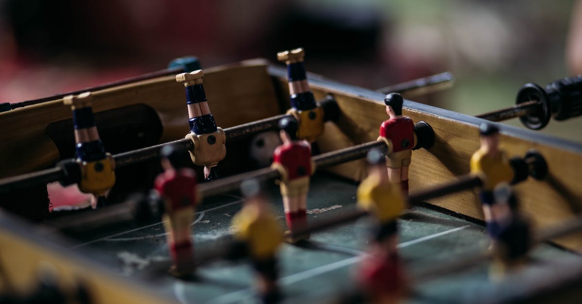 Pick-up Soccer in Dublin - Close-up Photography of table football Pick-up Soccer in Dublin - Close-up Photography of table football