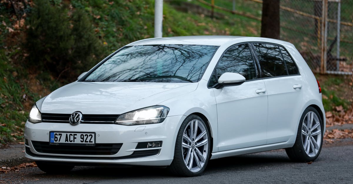 Planning a roadtrip from Sydney to Perth on my VW Golf [closed] - A White Car on an Asphalt Road