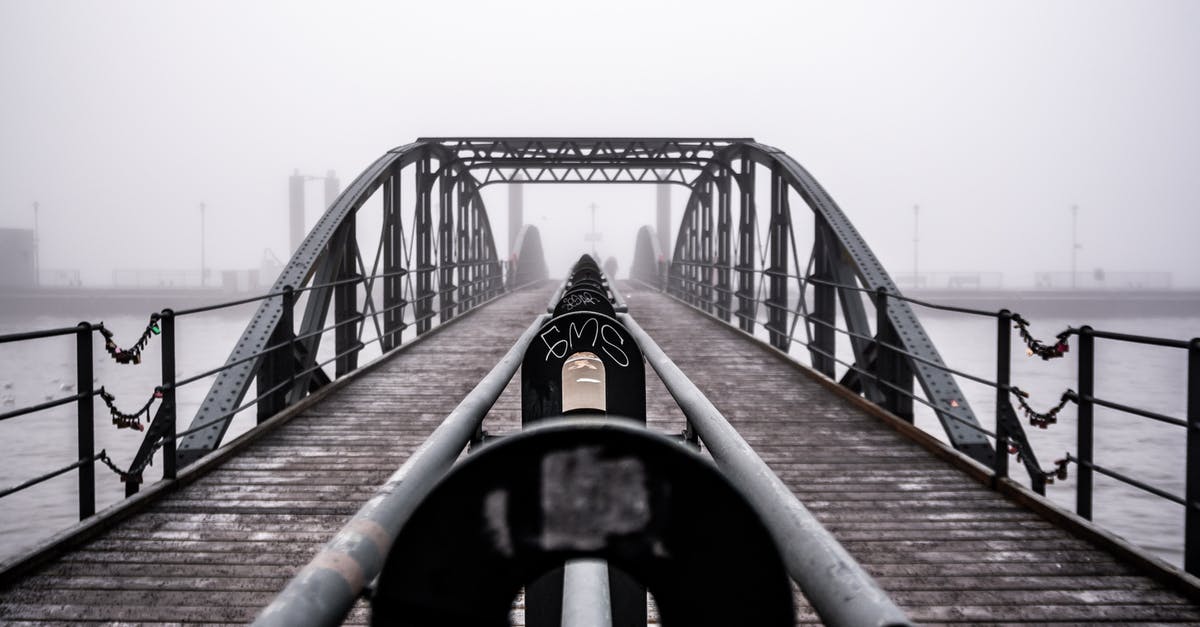 Port of entry for Schengen Long Stay Student Visa [closed] - Brown Wooden Bridge over Body of Water