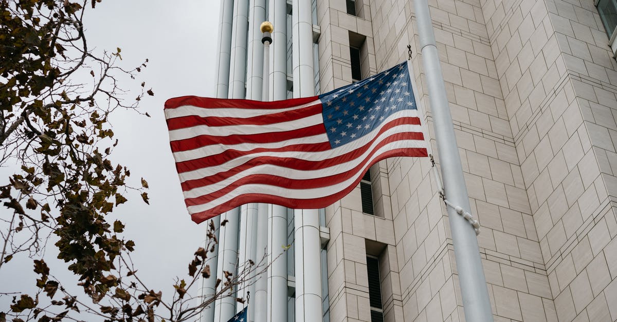 Port of Entry in United States - Usa Flag Port of Entry in United States - Usa Flag