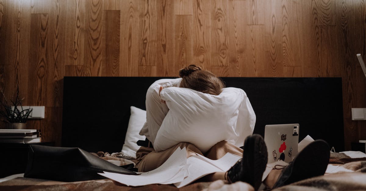 Problems with Canadian eTA - A Woman Crying at the Pillow Problems with Canadian eTA - A Woman Crying at the Pillow