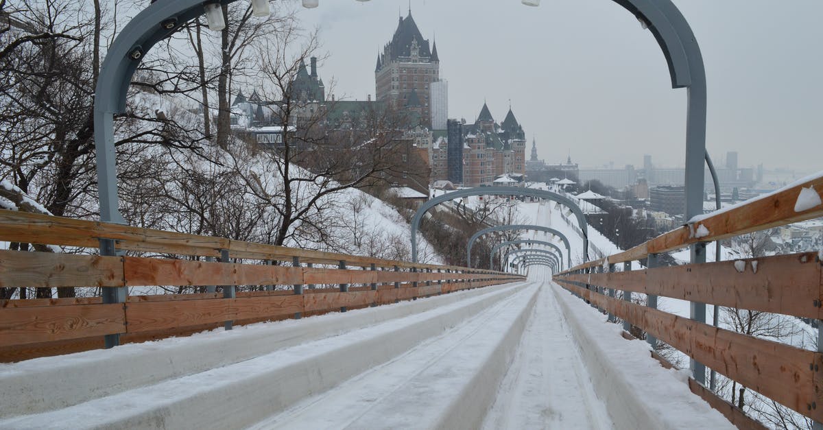 Proof of CZK funds for a visitor visa to Canada - Snow Covered Road Proof of CZK funds for a visitor visa to Canada - Snow Covered Road
