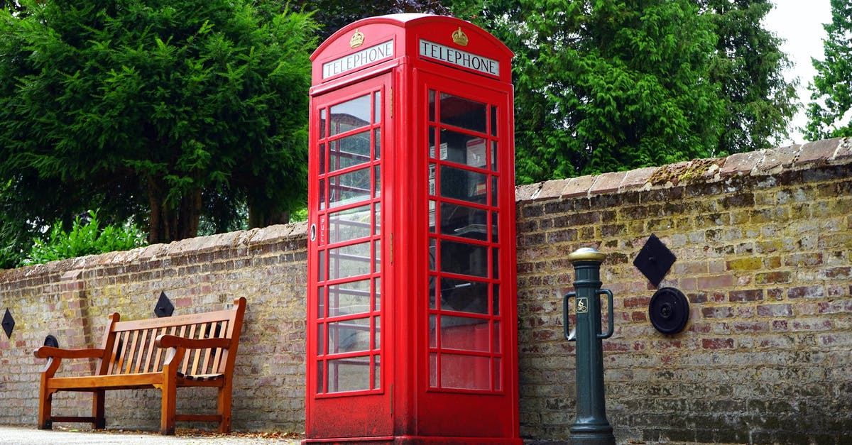 Public mailbox for packages in the UK or Ireland - Red Telephone Booth Public mailbox for packages in the UK or Ireland - Red Telephone Booth