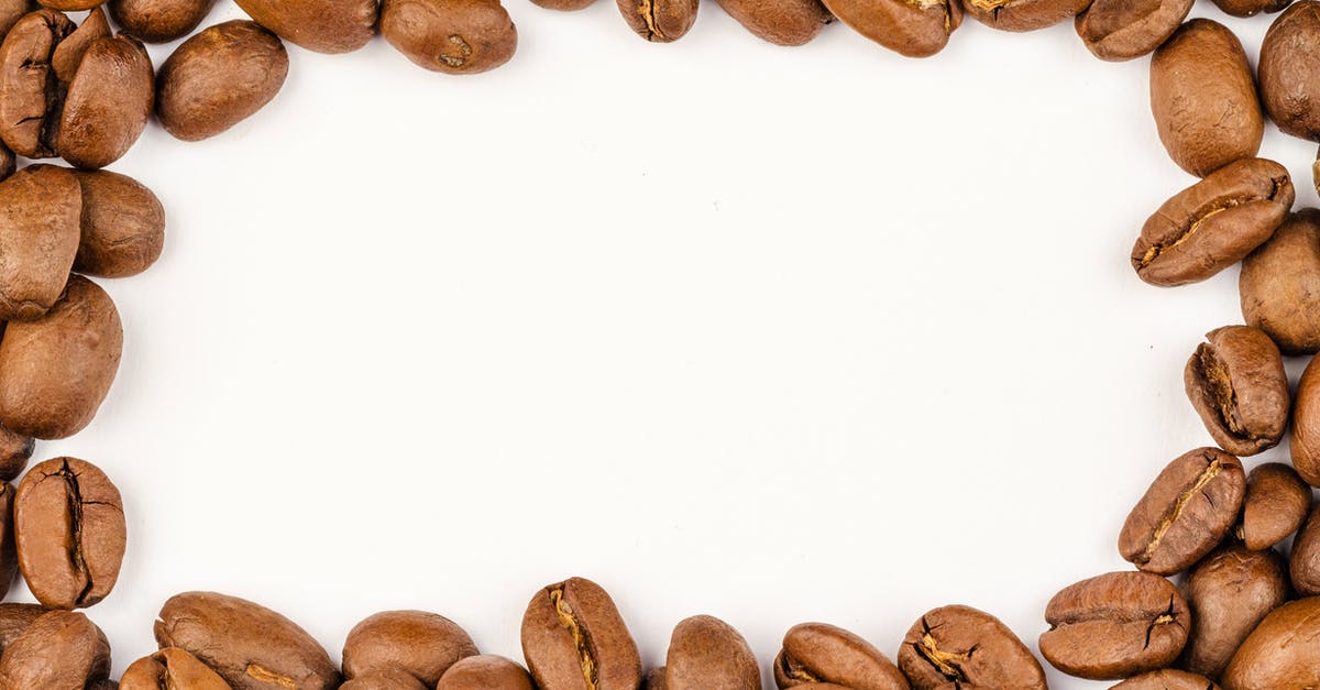 Raw grains through security - Coffee Beans Raw grains through security - Coffee Beans
