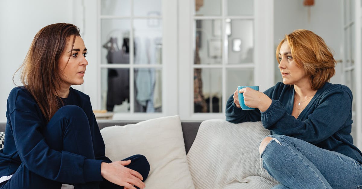 Re-Applying for Schengen Visa in Germany as Visiting family and Friends Visa? - Women Sitting on Couch Drinking Tea Re-Applying for Schengen Visa in Germany as Visiting family and Friends Visa? - Women Sitting on Couch Drinking Tea