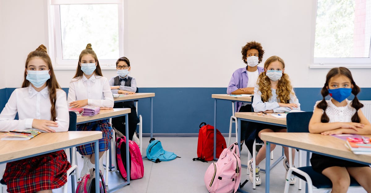 Re-check/check bags T5 to T3 on a separate itinerary - Students Wearing Face Masks Re-check/check bags T5 to T3 on a separate itinerary - Students Wearing Face Masks