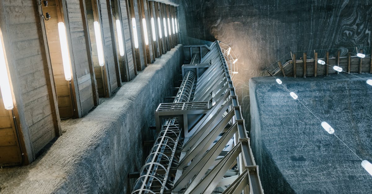 Recommendation engines for tourism attractions? - Metal construction inside of salt mine with lamps Recommendation engines for tourism attractions? - Metal construction inside of salt mine with lamps