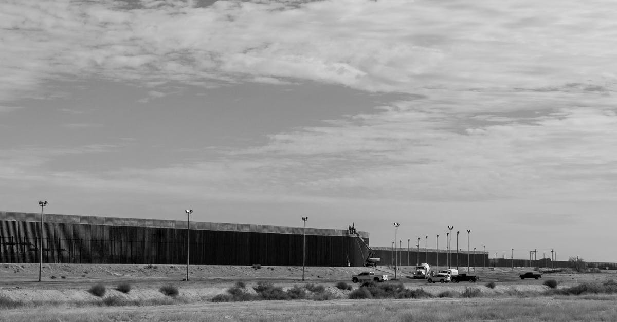 Re-entering US on B-2 visa after leaving over Mexican border without stamp - Grayscale Photo of a Grass Field Re-entering US on B-2 visa after leaving over Mexican border without stamp - Grayscale Photo of a Grass Field