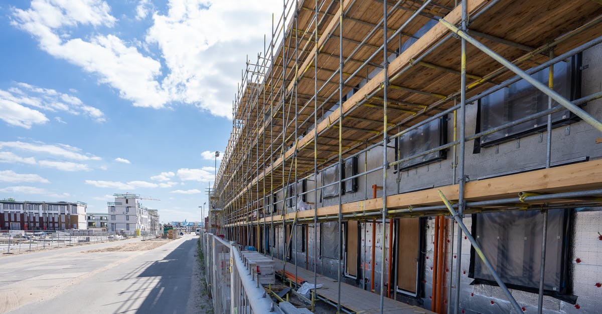 Re-entry under visa exemption (Thailand) - View of Building Facade Under Construction Works Re-entry under visa exemption (Thailand) - View of Building Facade Under Construction Works