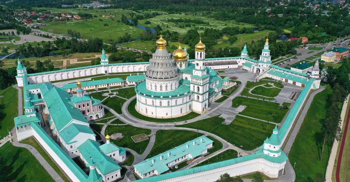 Registration in Russia - Aerial View of the New Jerusalem in Moscow, Russia Registration in Russia - Aerial View of the New Jerusalem in Moscow, Russia