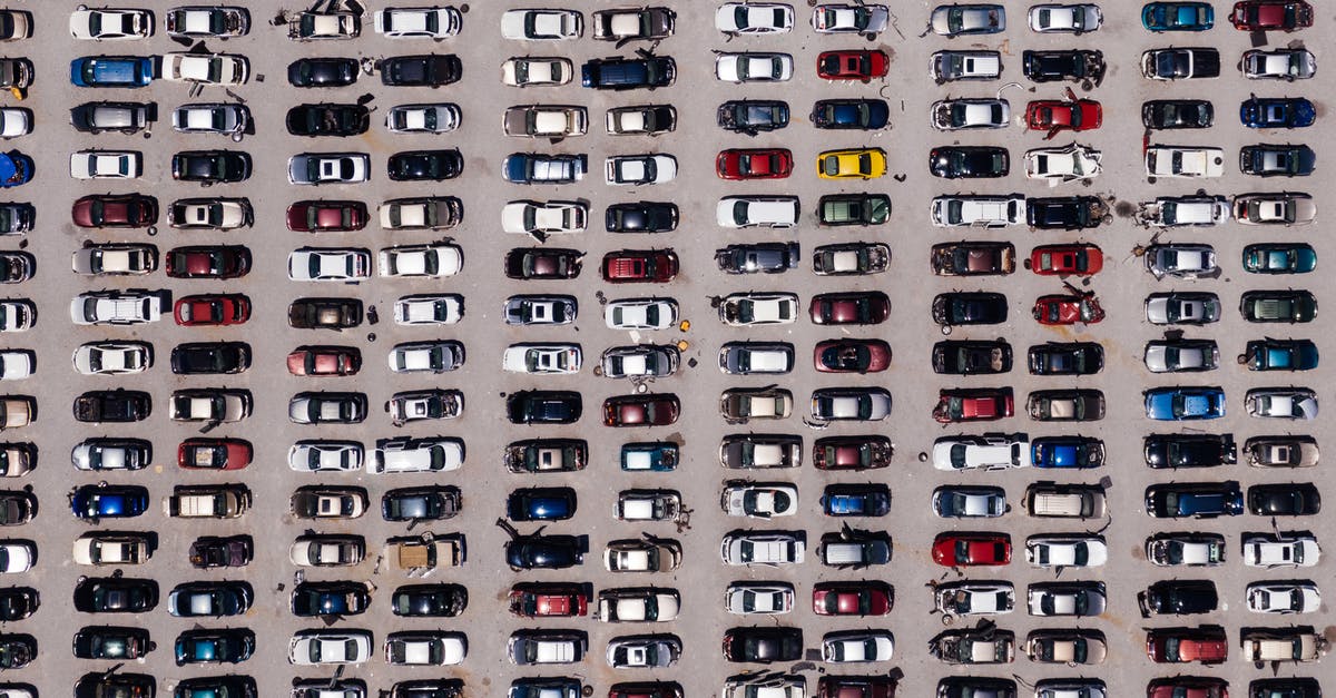 Renting a car from Detroit to Tennessee or Florida [duplicate] - Aerial View of Parking Lot