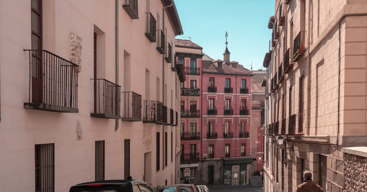 Renting a car in Spain with a MasterCard - Vehicles Parked Beside Buildings Renting a car in Spain with a MasterCard - Vehicles Parked Beside Buildings
