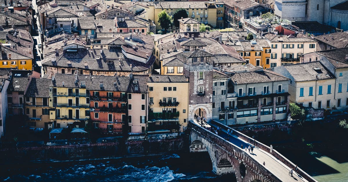 Renting an apartment in Bergamo, Italy - Concrete Buildings Near a Bridge and River