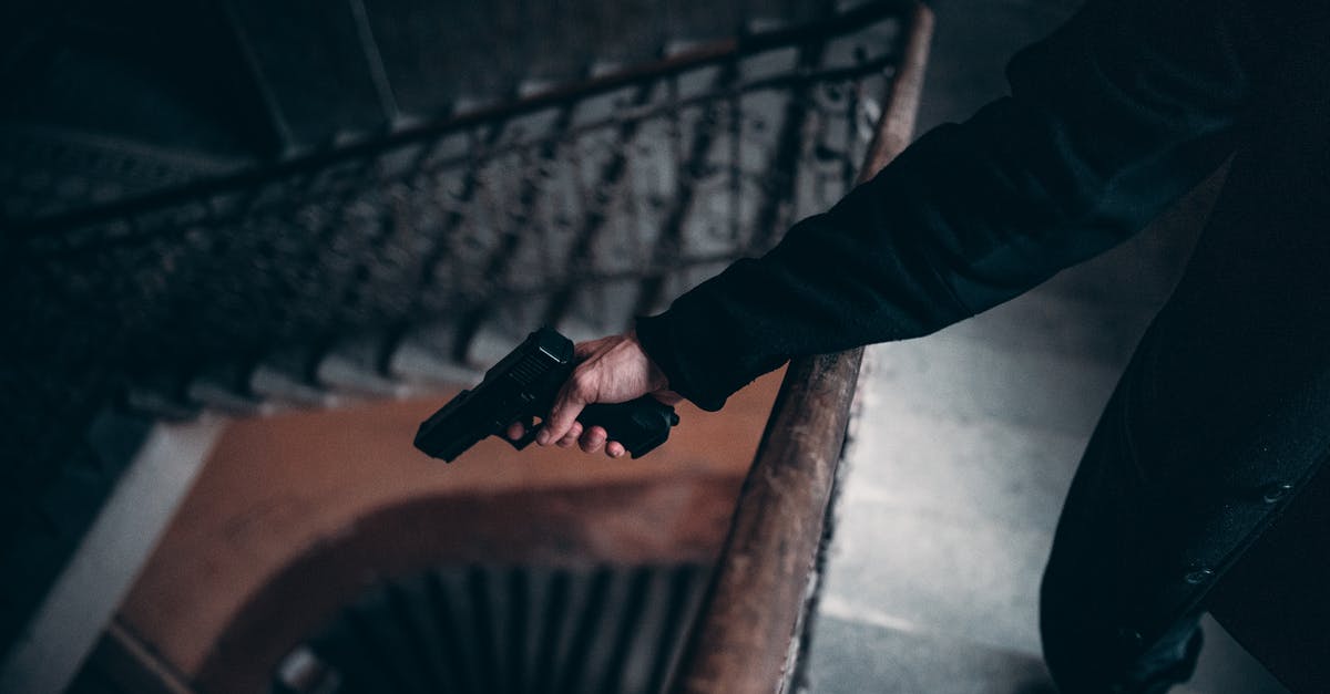 Requirements to check-in firearm to Schiphol? - Person in Black Jacket Holding Black Gun Requirements to check-in firearm to Schiphol? - Person in Black Jacket Holding Black Gun