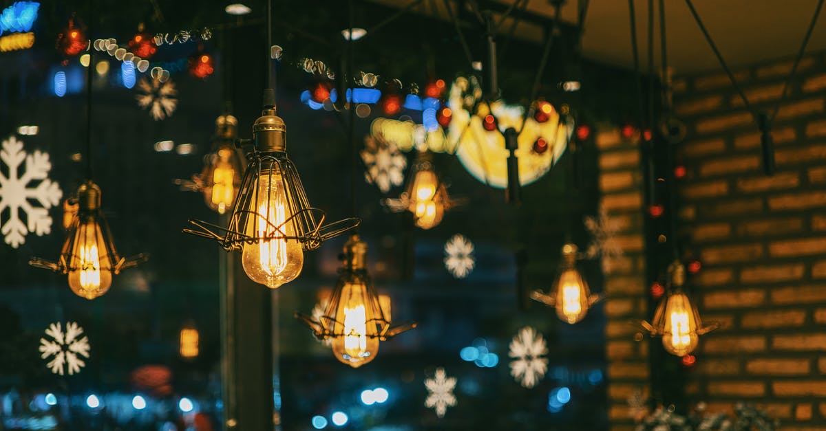 Restaurants during Christmas in Norway - Pendant Bulb Photo Restaurants during Christmas in Norway - Pendant Bulb Photo