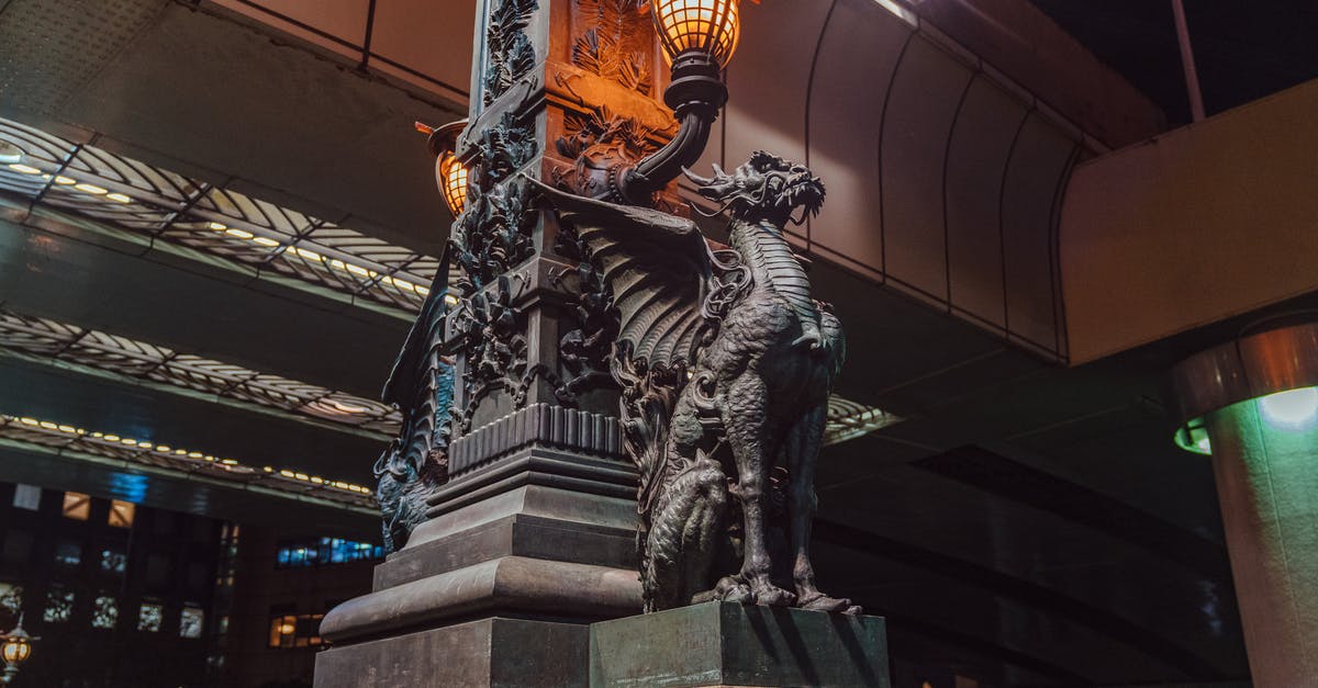 Returning to Japan with an expired re-entry permit - Black Statue of Man Holding Book
