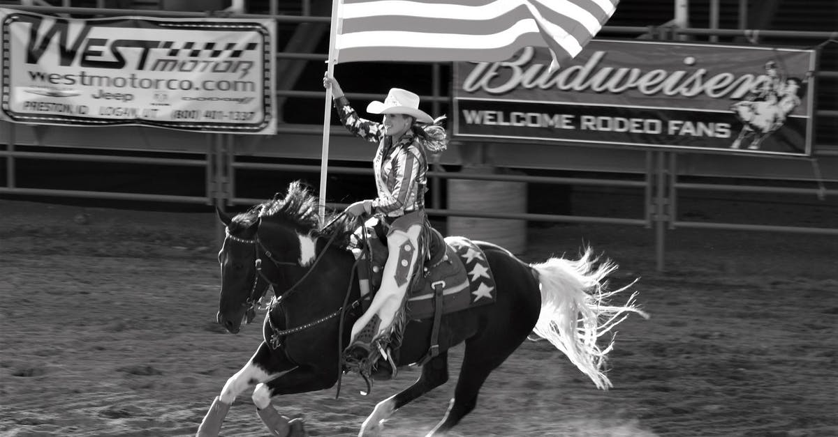 Revisiting the US after 2 months - Grayscale Photo of Man Riding Horse Revisiting the US after 2 months - Grayscale Photo of Man Riding Horse