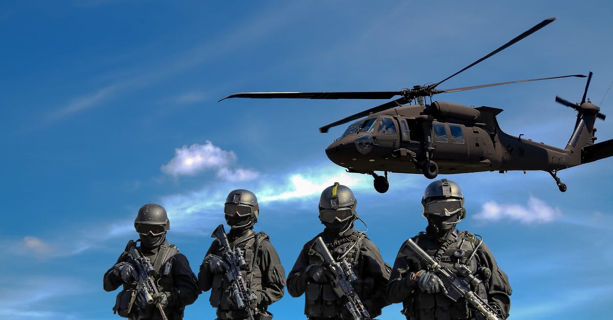 Rights under Israel aviation services law - Four Soldiers Carrying Rifles Near Helicopter Under Blue Sky Rights under Israel aviation services law - Four Soldiers Carrying Rifles Near Helicopter Under Blue Sky