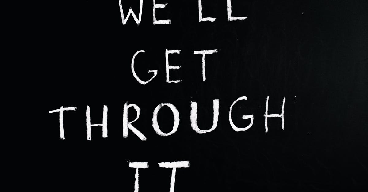 Risk of writing a UK visa application support letter? - We'll Get Through It Lettering Text on Black Background Risk of writing a UK visa application support letter? - We'll Get Through It Lettering Text on Black Background