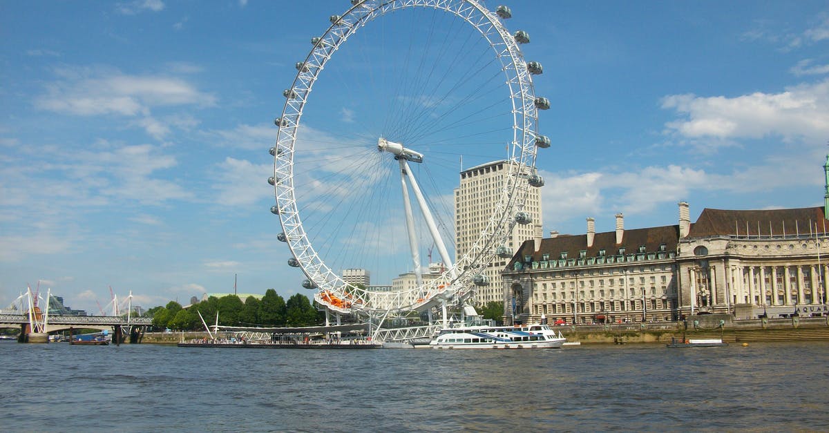 River Thames Source and Destination Points - Ferris Wheel Near Body of Water River Thames Source and Destination Points - Ferris Wheel Near Body of Water