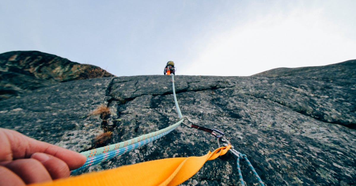 Rock climbing when on Malta - Person Mountain Climbing Rock climbing when on Malta - Person Mountain Climbing