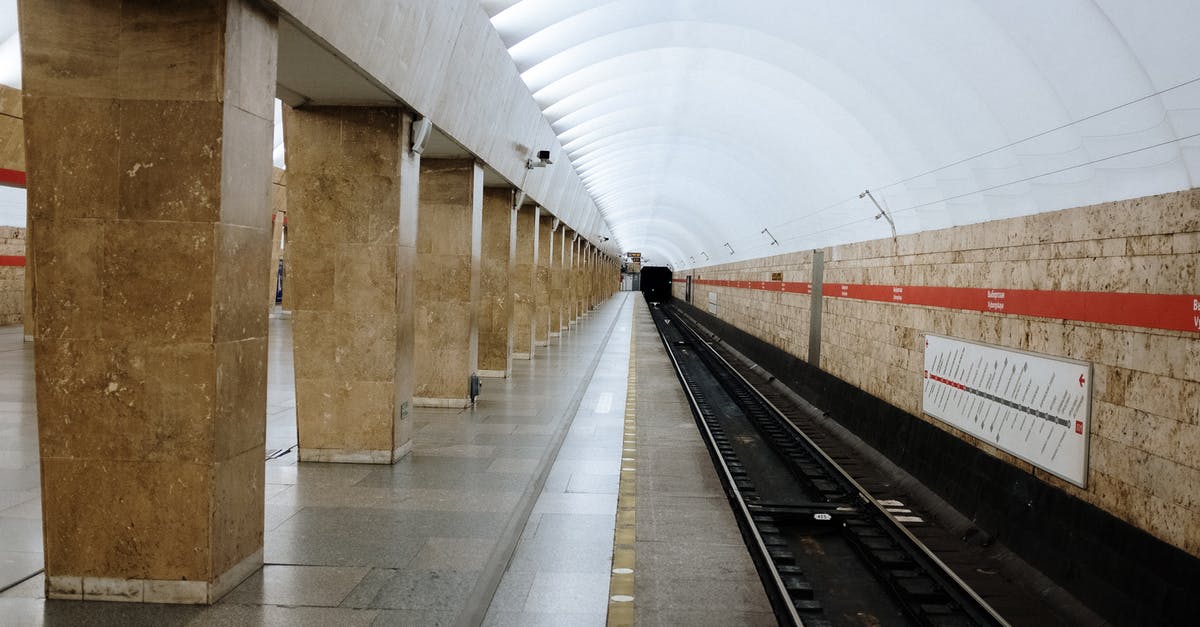 Rome Metro Line C (Pigneto station) - is it open? - Train Rail in the Middle of the Tunnel Rome Metro Line C (Pigneto station) - is it open? - Train Rail in the Middle of the Tunnel