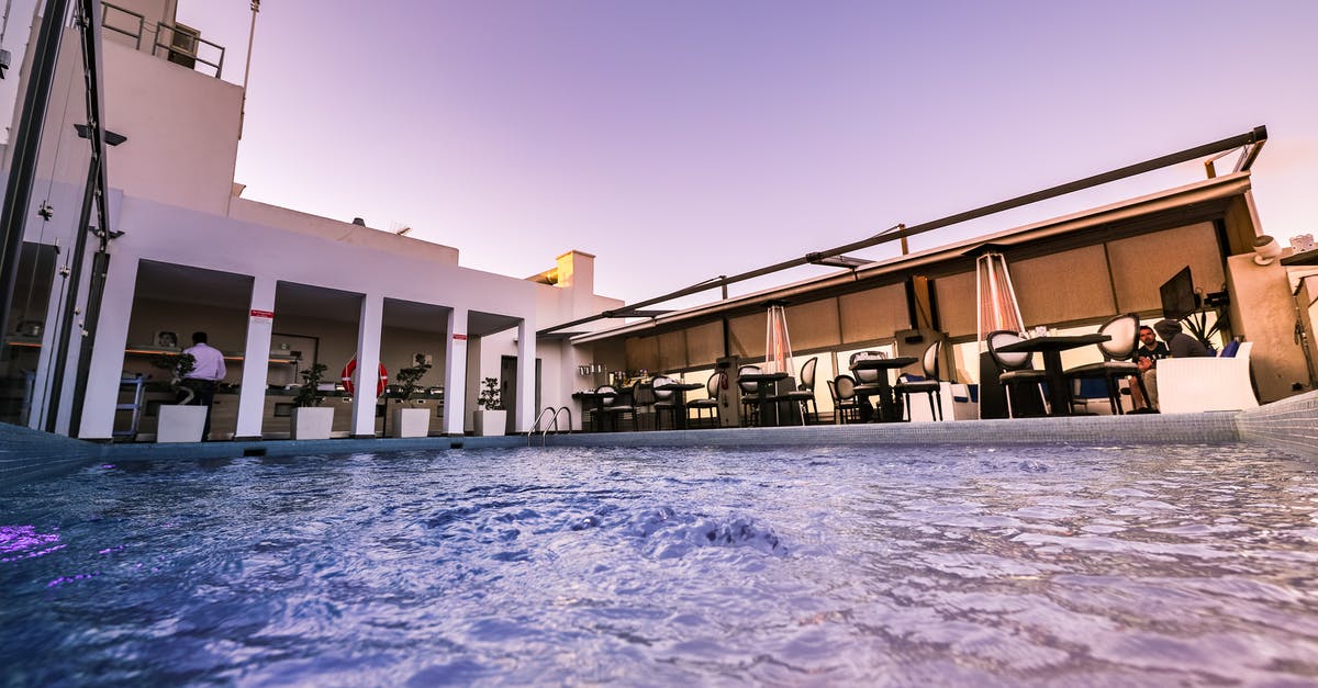 Rooftop restaurant in Santiago, Chile - Photography of Swimming Pool Rooftop restaurant in Santiago, Chile - Photography of Swimming Pool
