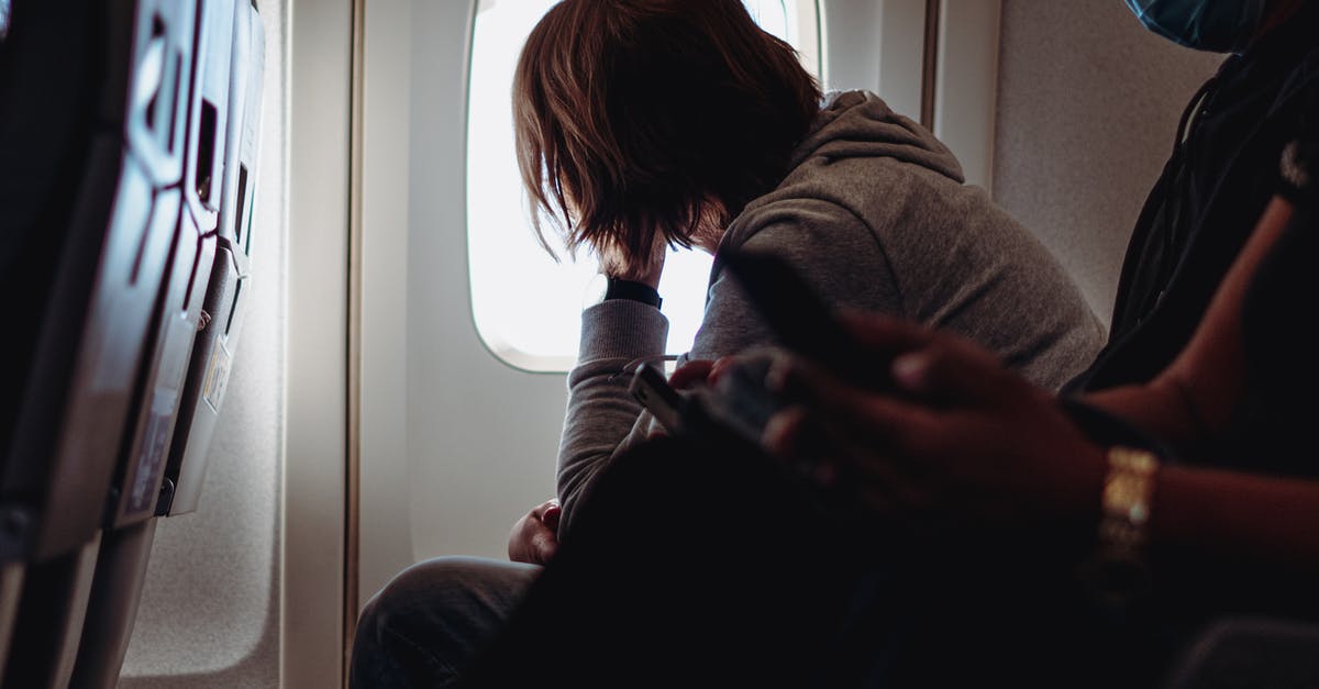 Ryanair COVID-19 cancellation and following flight - A Person Looking out of an Airplane Window Ryanair COVID-19 cancellation and following flight - A Person Looking out of an Airplane Window
