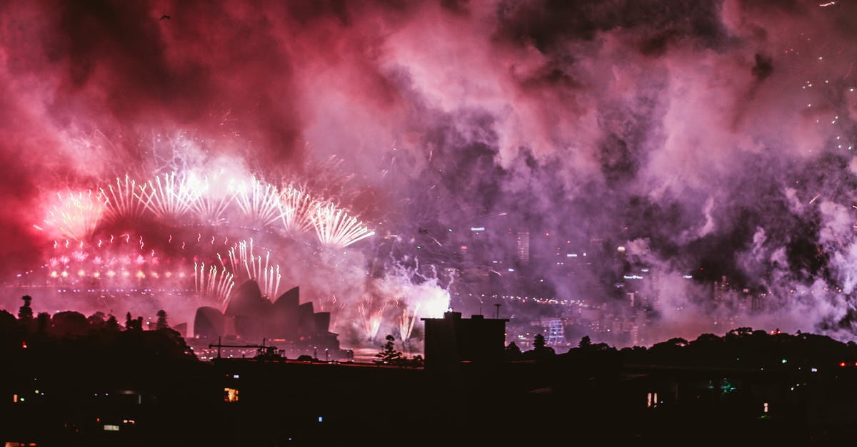 Safe and comfortable viewing points for Sydney NYE fireworks [closed] - Fireworks Display