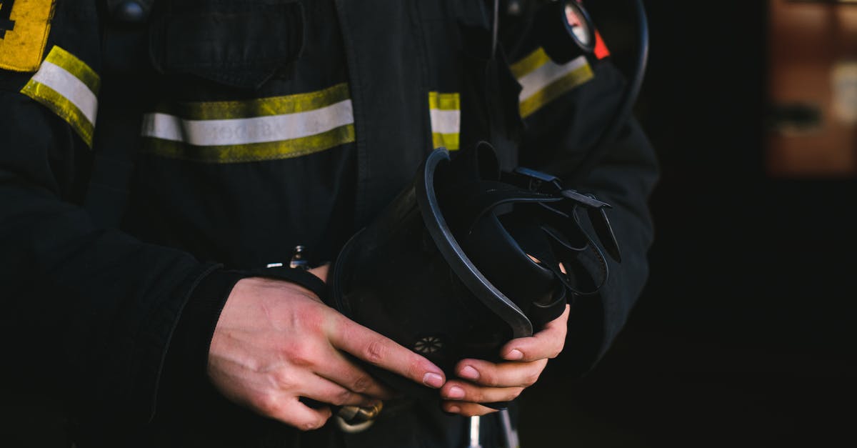 Safety in Ukraine [closed] - Person in Black and Yellow Jacket Holding Black Leather Bag