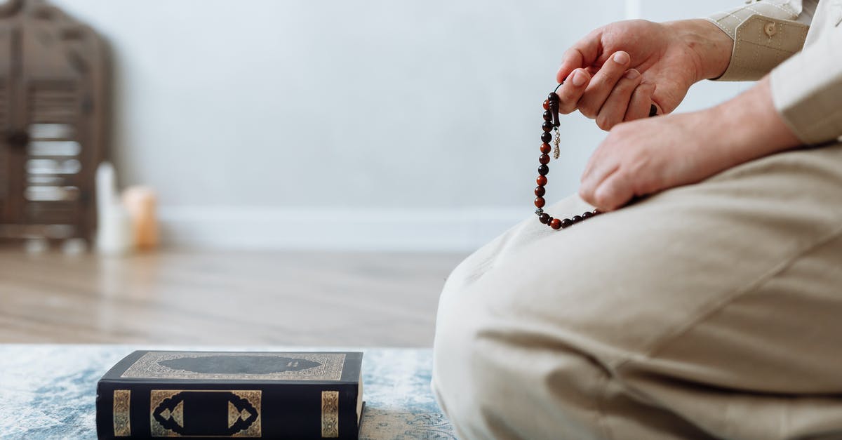 Safety of travelling to Muslim countries/Israel during Ramadan [closed] - Close-Up Shot of Person Holding Prayer Beads
