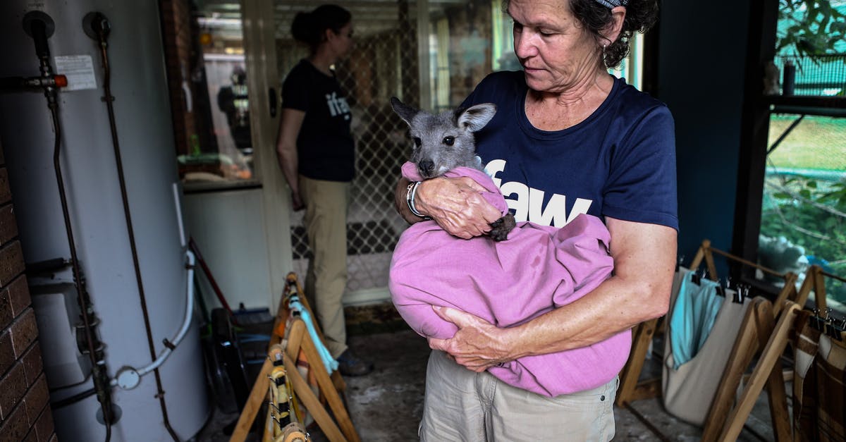 Schengen dual citizen, non resident + Australia wife 6 month visit? - Woman Carrying a Baby Wallaby Schengen dual citizen, non resident + Australia wife 6 month visit? - Woman Carrying a Baby Wallaby