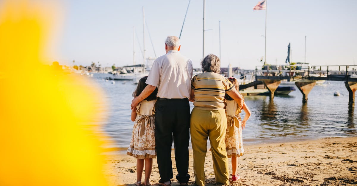 Schengen visa for minor child travelling with grandparents - Grandparents With Their Granddaughters Standing By The Shore Schengen visa for minor child travelling with grandparents - Grandparents With Their Granddaughters Standing By The Shore