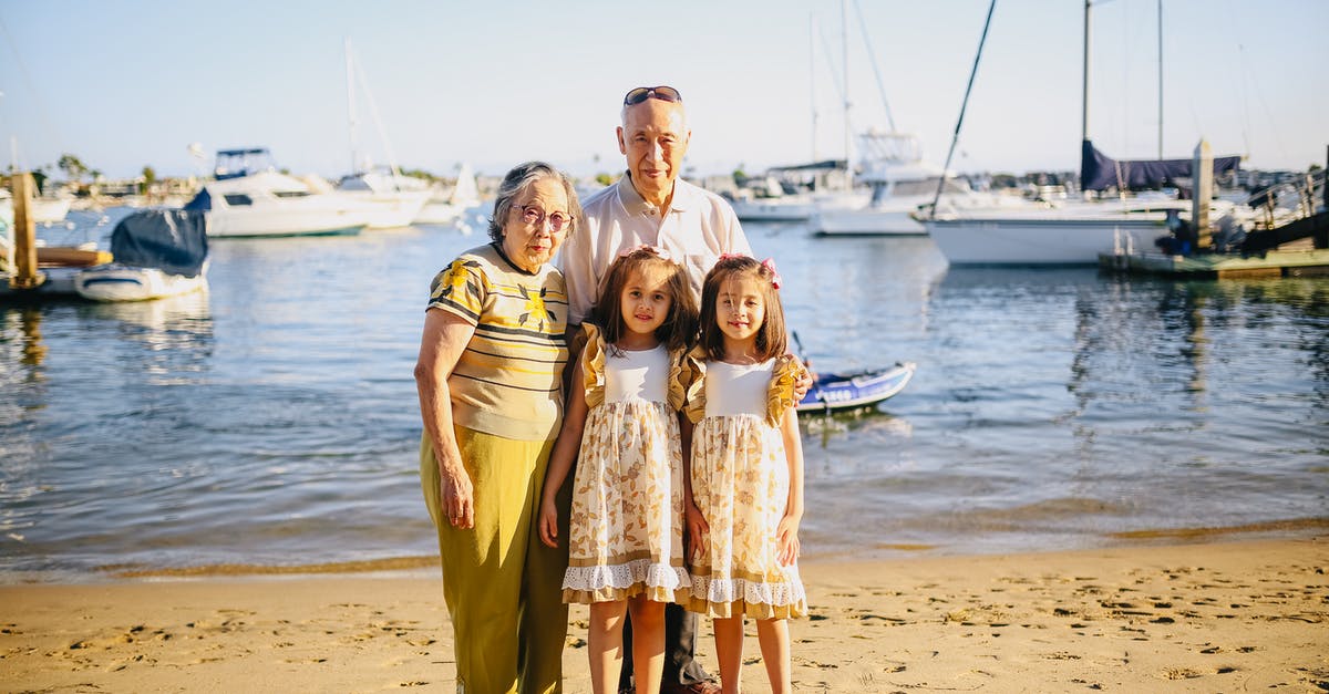 Schengen visa for minor child travelling with grandparents - Grandparents With Their Granddaughters Standing By The Shore Schengen visa for minor child travelling with grandparents - Grandparents With Their Granddaughters Standing By The Shore