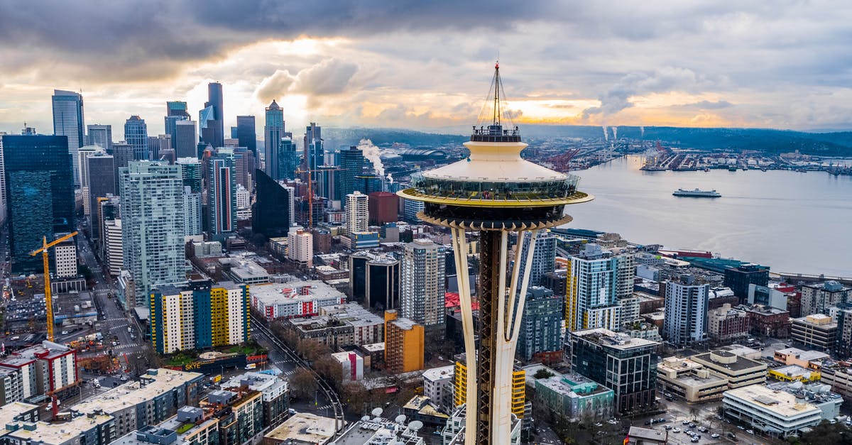 Schengen Visa from Seattle? - Aerial View Of City Buildings Schengen Visa from Seattle? - Aerial View Of City Buildings