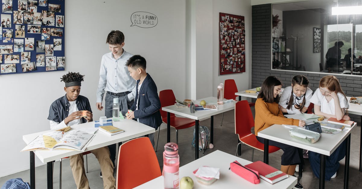 School Start Date DS 160 [closed] - Students on a Classroom 