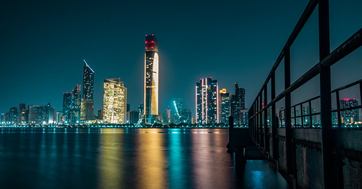 Shared taxi from Abu Dhabi to Dubai - Photo of Cityscape at Night Shared taxi from Abu Dhabi to Dubai - Photo of Cityscape at Night
