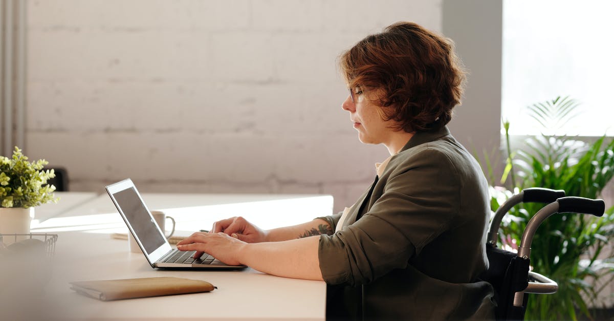 Short Connection - Woman Using Laptop Short Connection - Woman Using Laptop