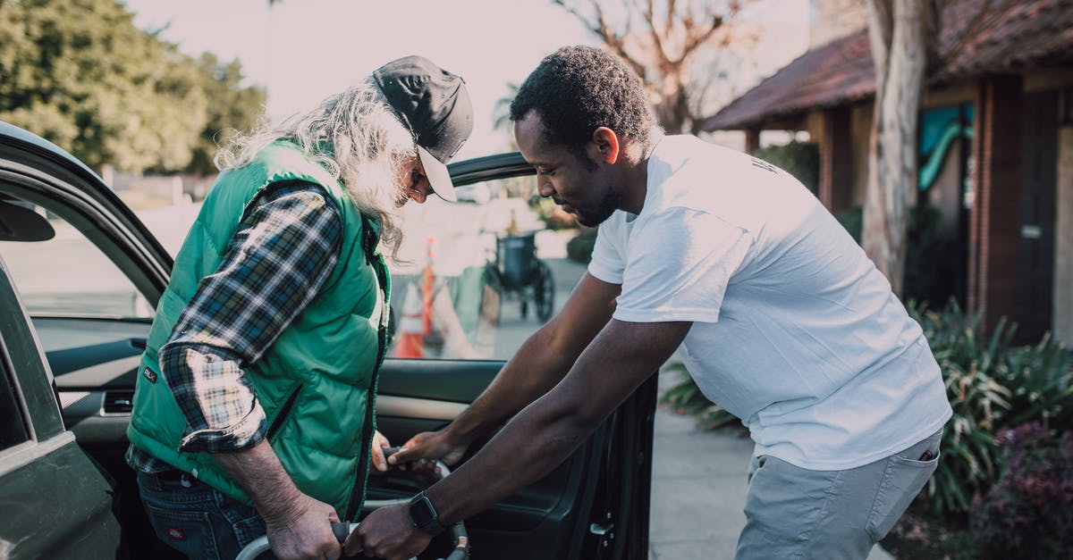 Short-term volunteering in Denmark without a volunteer/work visa? - Man Assisting Person with Walker Short-term volunteering in Denmark without a volunteer/work visa? - Man Assisting Person with Walker