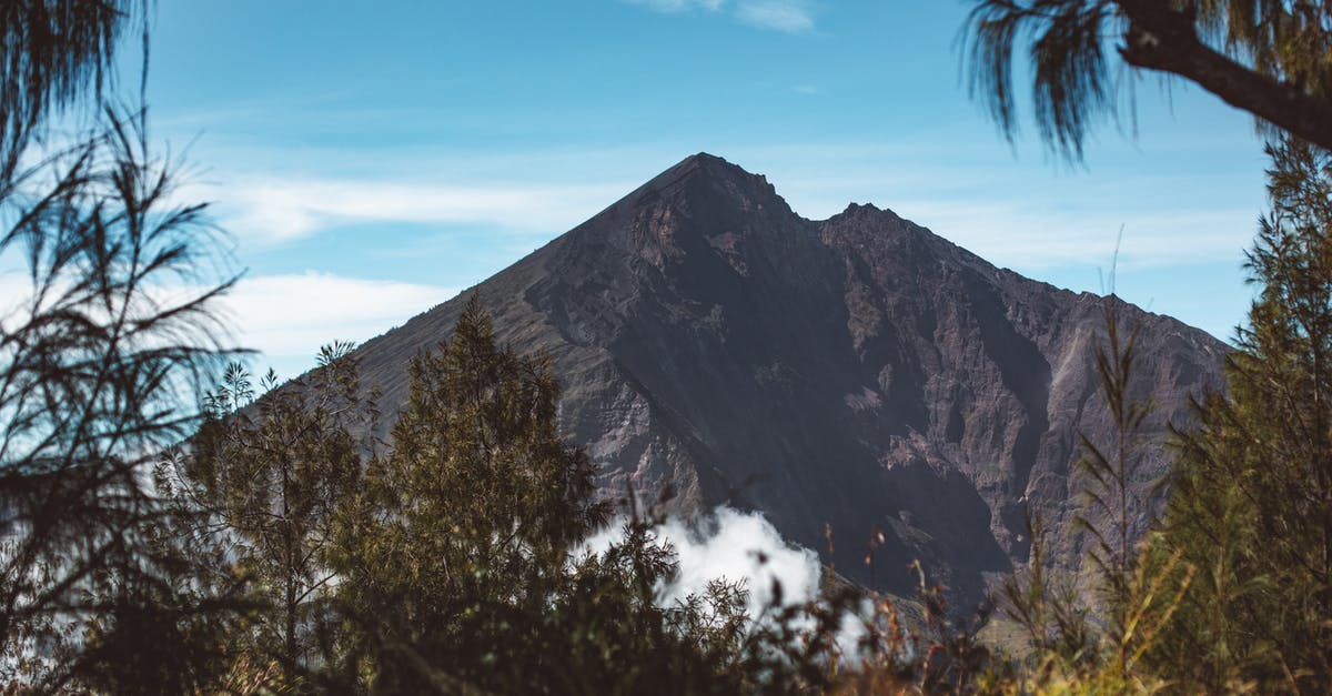 Should I get vaccination before travelling to Lombok (Indonesia) - Peak of mountain against blue sky Should I get vaccination before travelling to Lombok (Indonesia) - Peak of mountain against blue sky