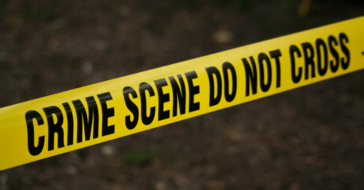 Should I report this UK road accident to the police? [closed] - Crime Scene Do Not Cross Signage