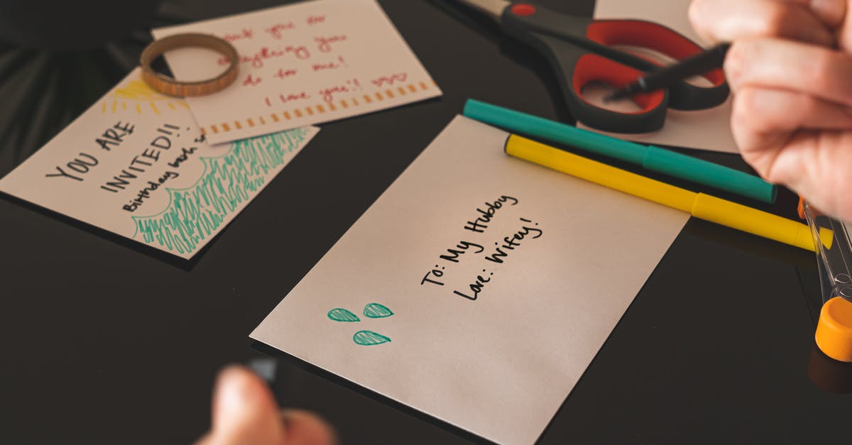 Should I write down all four addresses on a UK Landing Card? - White Envelope With Black Text Should I write down all four addresses on a UK Landing Card? - White Envelope With Black Text