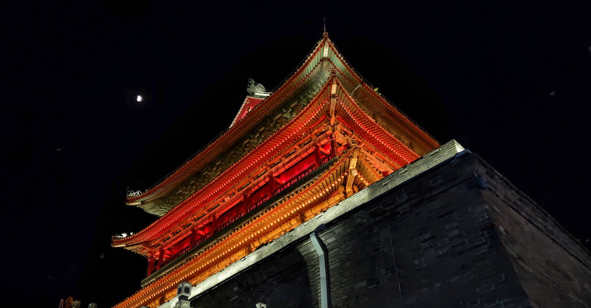 Shrine Photography - Low-Angle Photo of Temple During Nighttime Shrine Photography - Low-Angle Photo of Temple During Nighttime