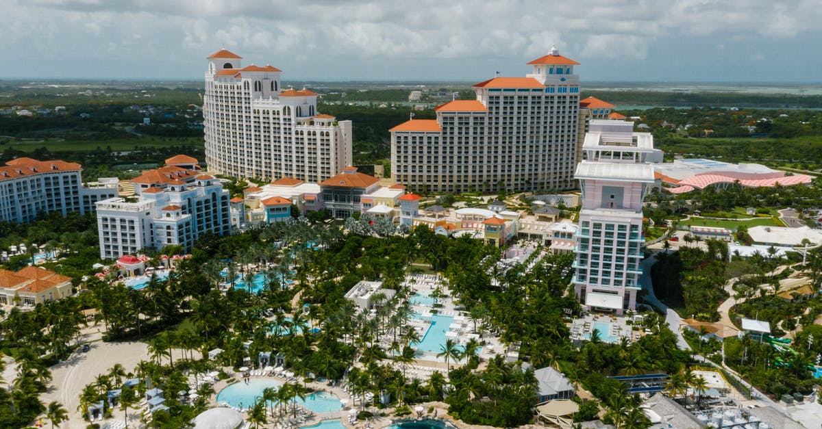 Small luxury hotels in Sardinia near beach [closed] - Aerial Shot of the Baha Mar Resort in Bahamas